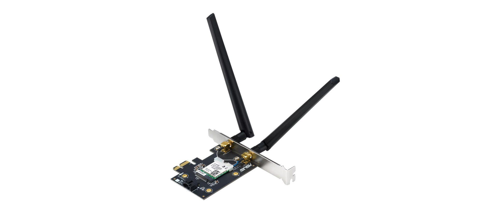 ASUS PCE-BE6500 – PCIe WLAN-Karte – Wi-Fi 7 (2,4/5/6 GHz), 2,9 Gbit/s, PCIe, Schwarz