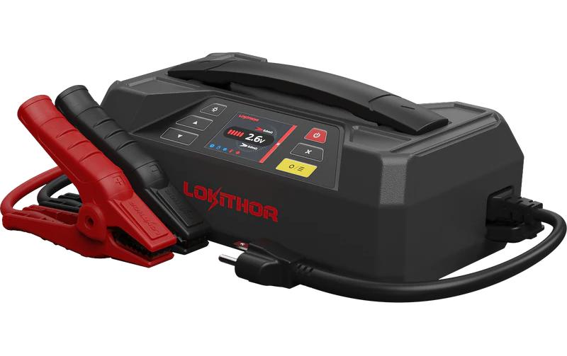 Lokithor 4250A Jump Starter 7'000 mAh – 1× USB-C, schwarz