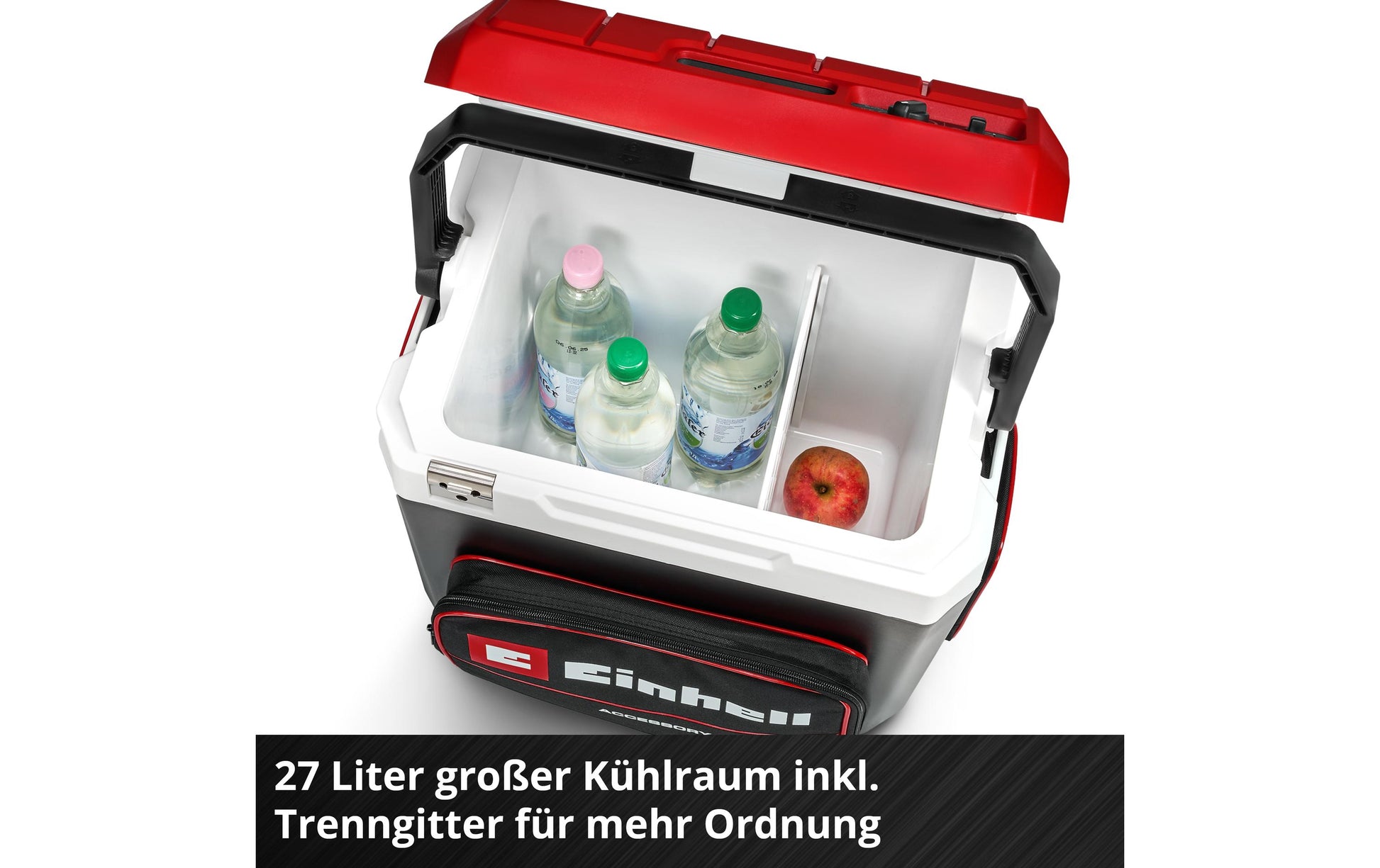 Einhell Kühlbox TE-COL 18/27 Li-Solo – 27 l, Akku (Power X-Change)/Netzbetrieb, thermoelektrisch