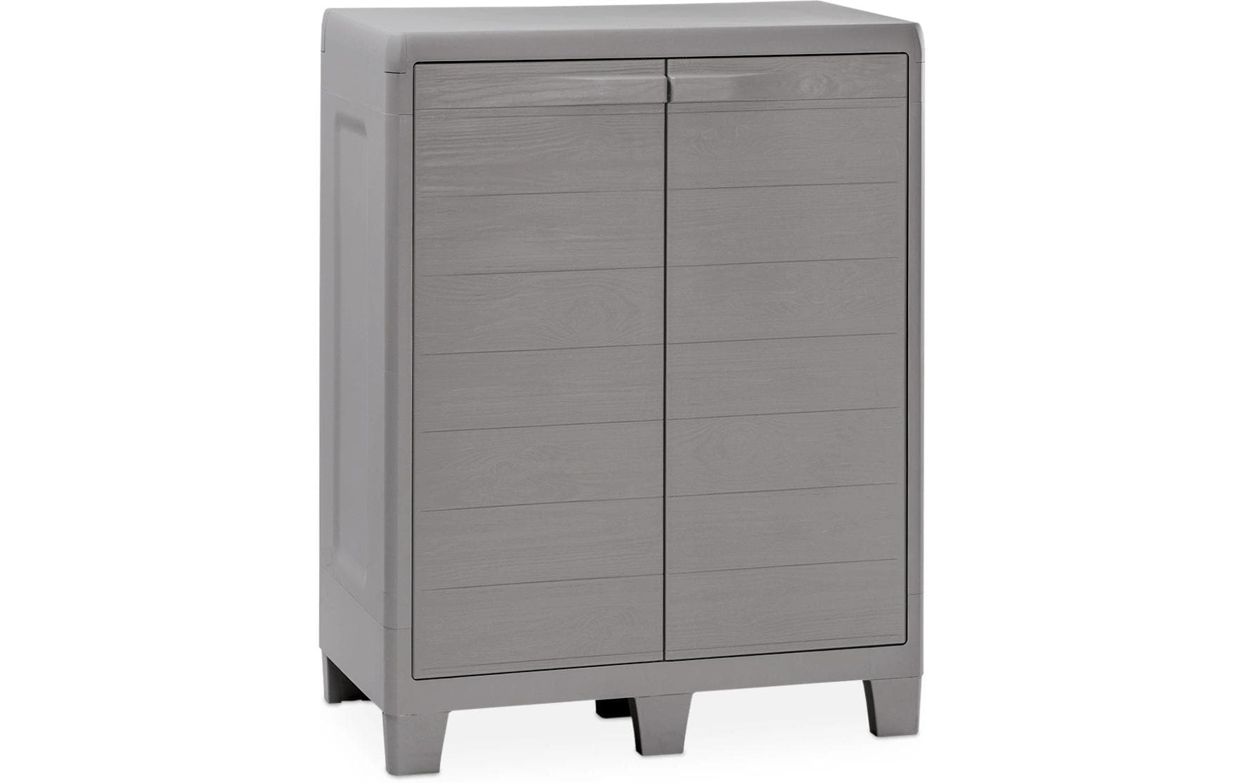 Toomax Schrank – Polypropylen, grau, 78 × 101 × 46 cm