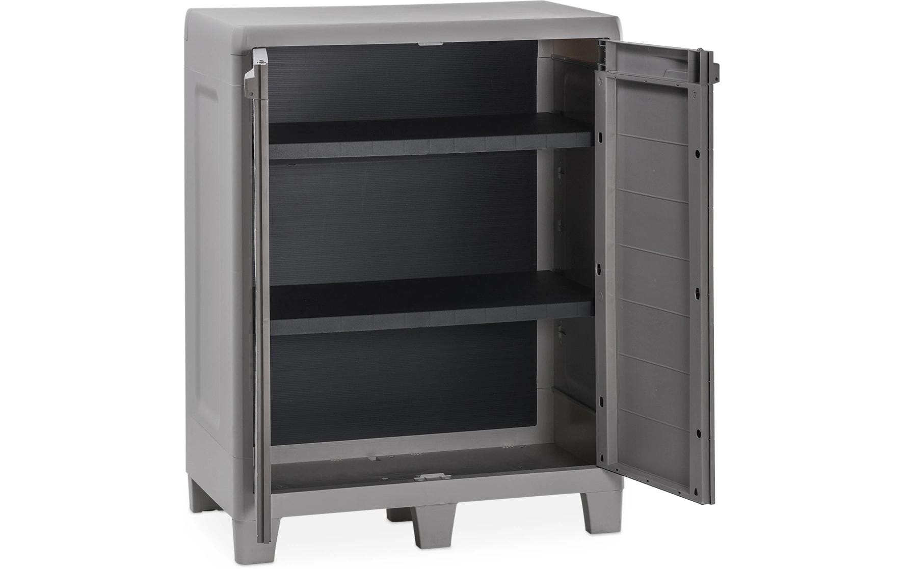 Toomax Schrank – Polypropylen, grau, 78 × 101 × 46 cm