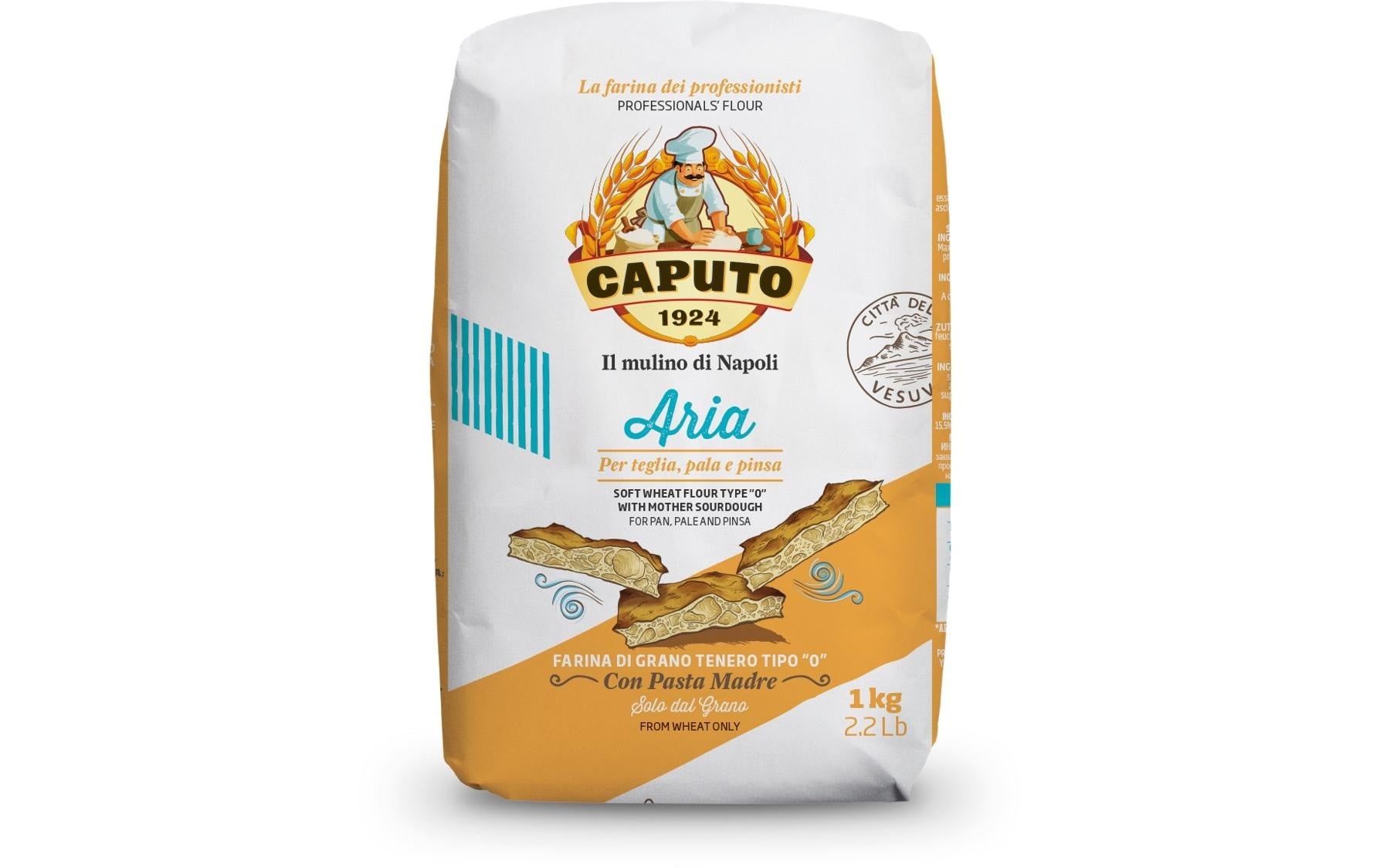 Caputo Mehl Aria Weichweizen, geeignet für Pinsa – 1 kg
