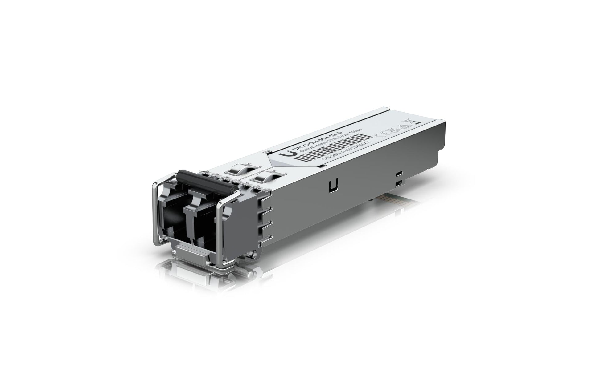Ubiquiti SFP-Transceiver – 1 Gbit/s, Multimode LC (UPC), 850 nm, bis 550 m – Silber