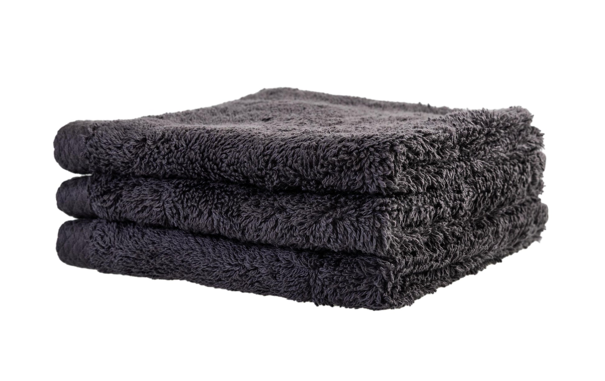 COCON Waschlappen – 30 × 30 cm, Anthrazit, 100% Baumwolle, 550 g/m², 3er-Set, OEKO-TEX