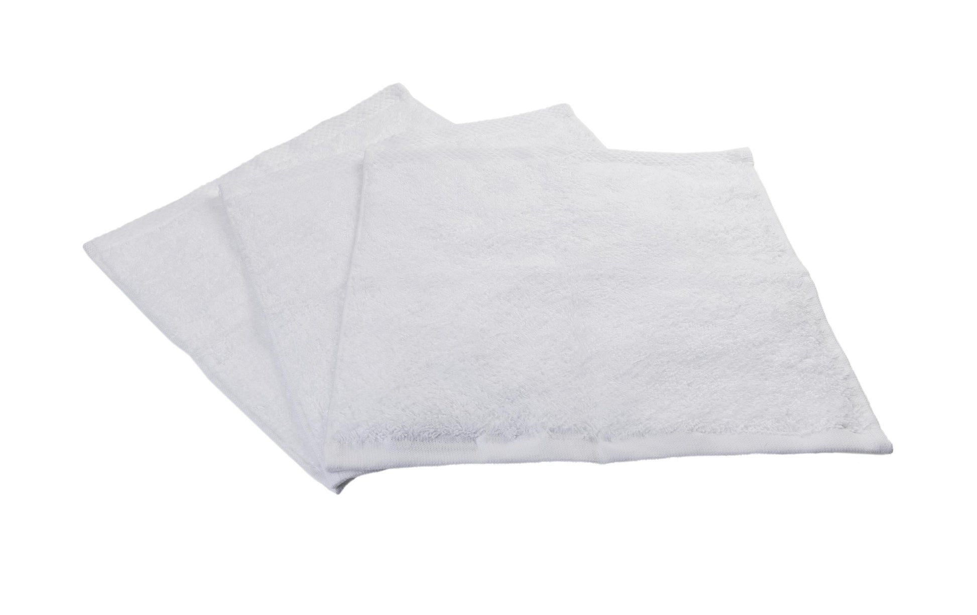 COCON Waschlappen – 30 × 30 cm, Weiss, 100% Baumwolle, 550 g/m², 3er-Set, OEKO-TEX