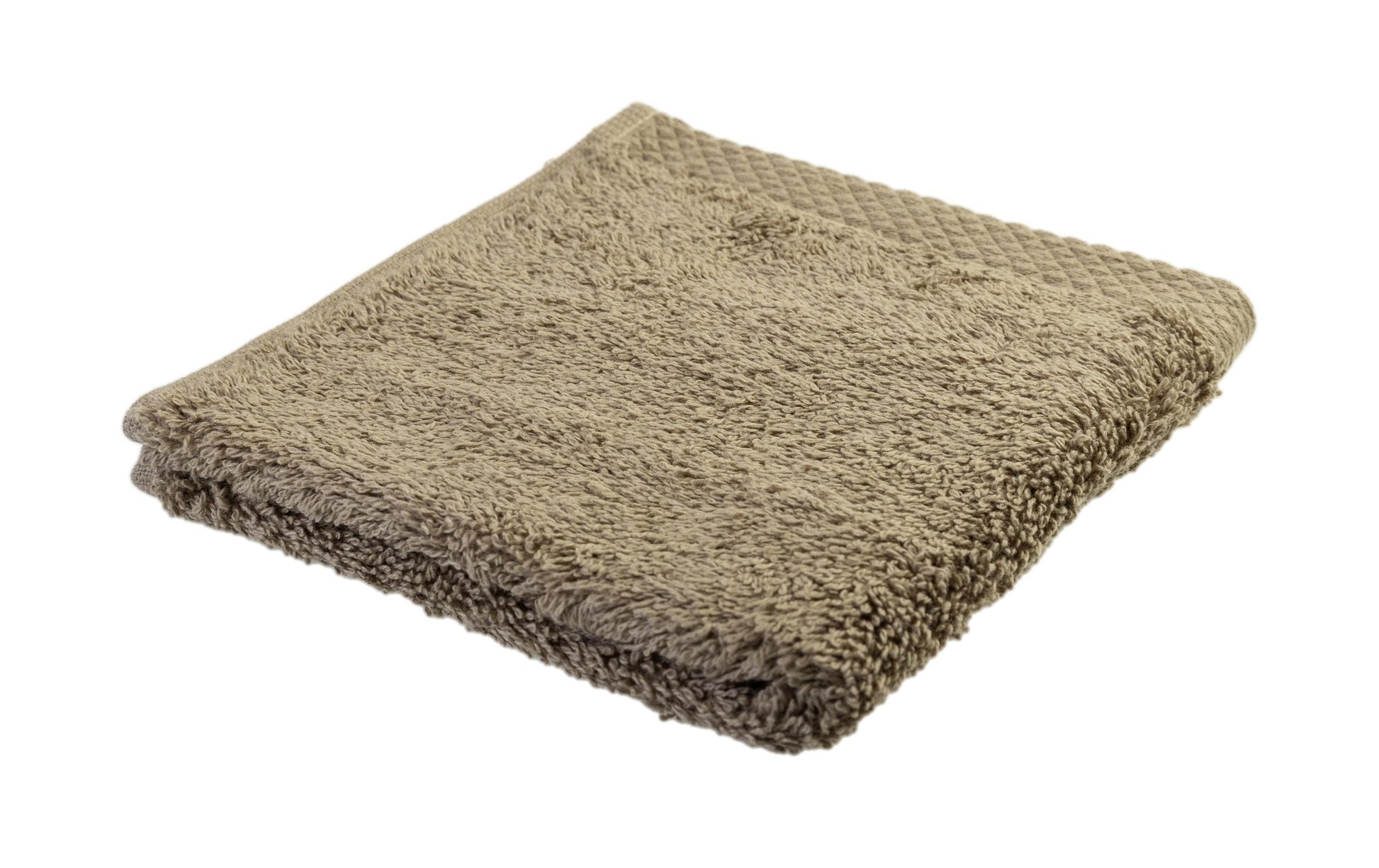 COCON Waschlappen – 30×30 cm, 100% Baumwolle, 550 g/m², Taupe, 3er-Set