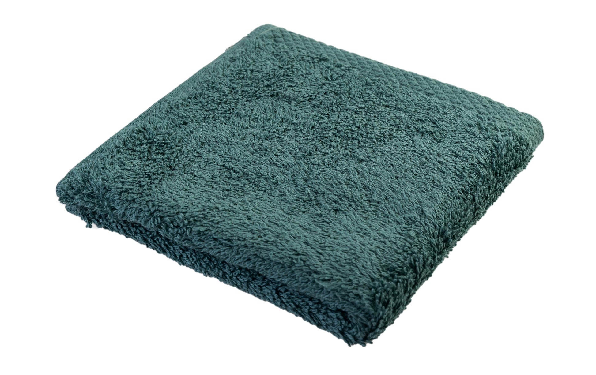 COCON Waschlappen – 30 × 30 cm, Eukalyptusgrün, 100% Baumwolle, 550 g/m², 3er-Set, OEKO-TEX