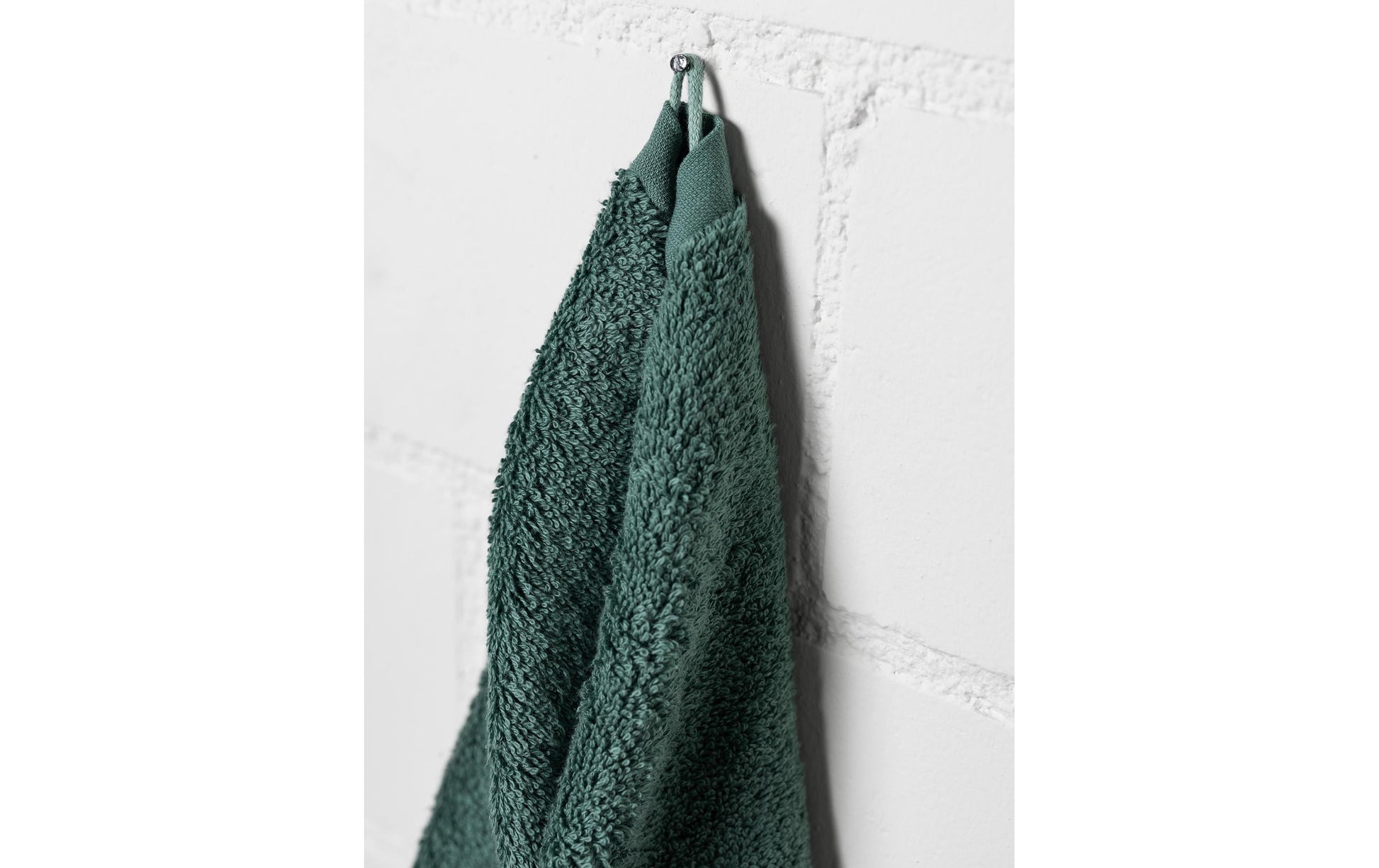COCON Waschlappen – 30 × 30 cm, Eukalyptusgrün, 100% Baumwolle, 550 g/m², 3er-Set, OEKO-TEX