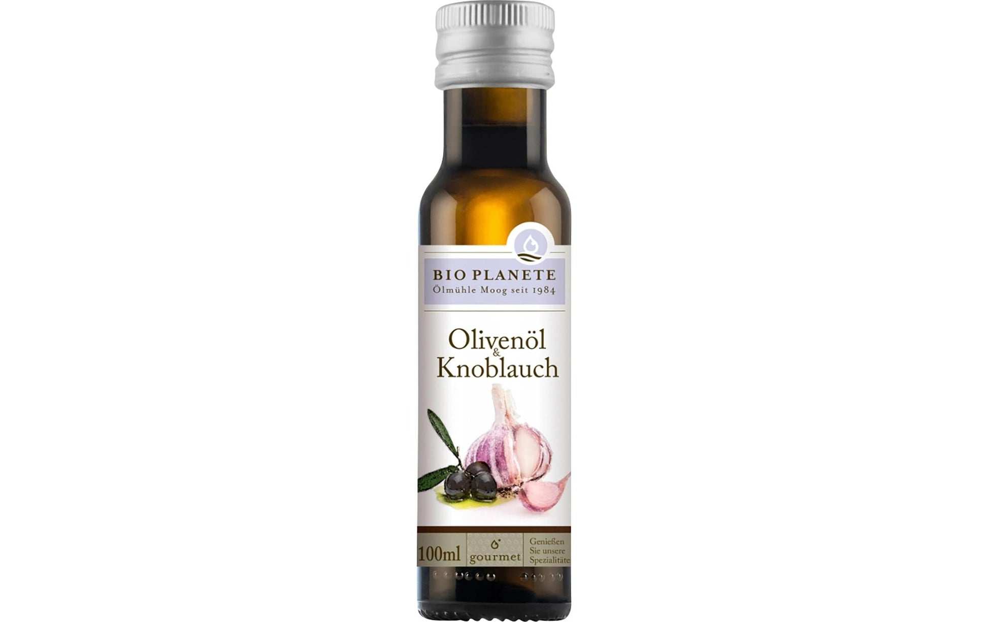 BIO PLANÈTE Bio Knoblauch Olivenöl – 100 ml