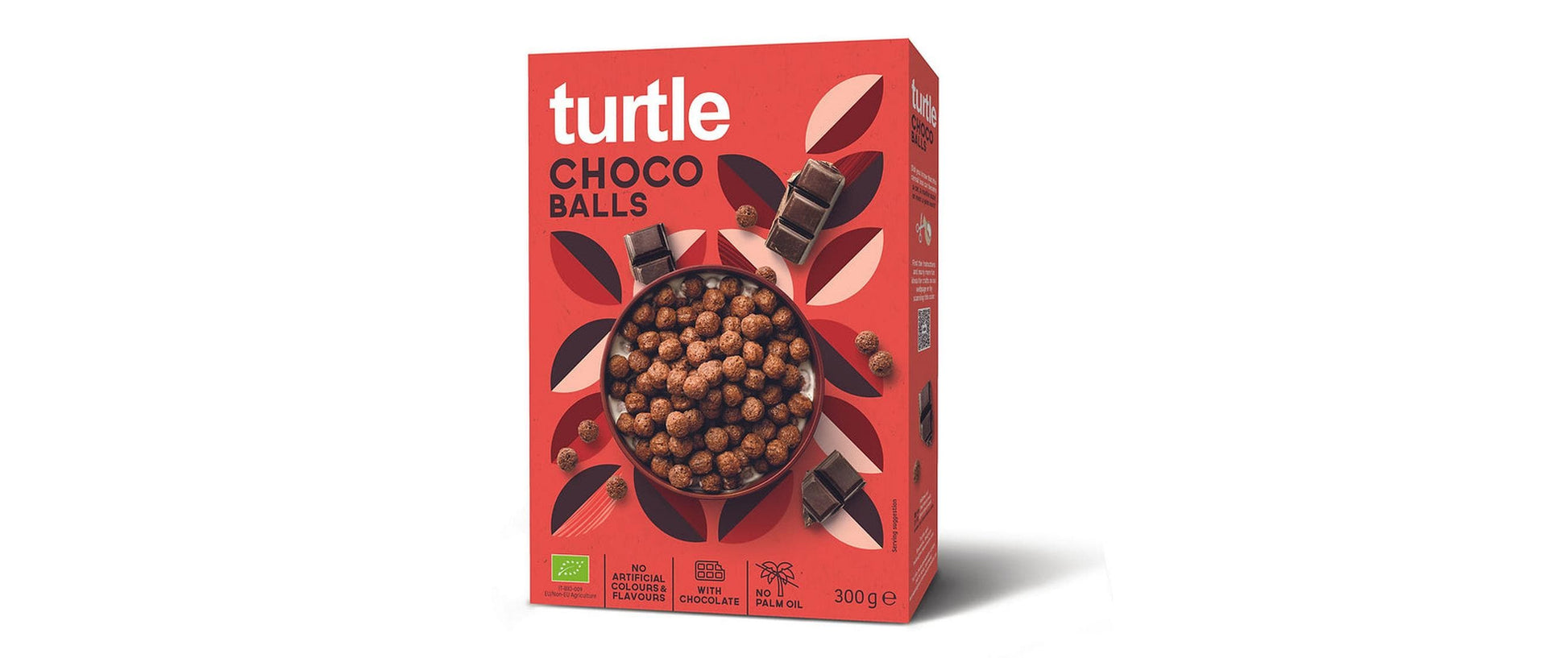 Turtle Choco Balls Cerealien – Schokolade, bio, vegan – 300 g