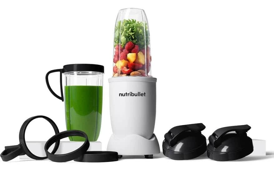 NutriBullet Smoothie-Mixer Pro NB910MAW – 0,9 l, 900 W, To-Go – weiss