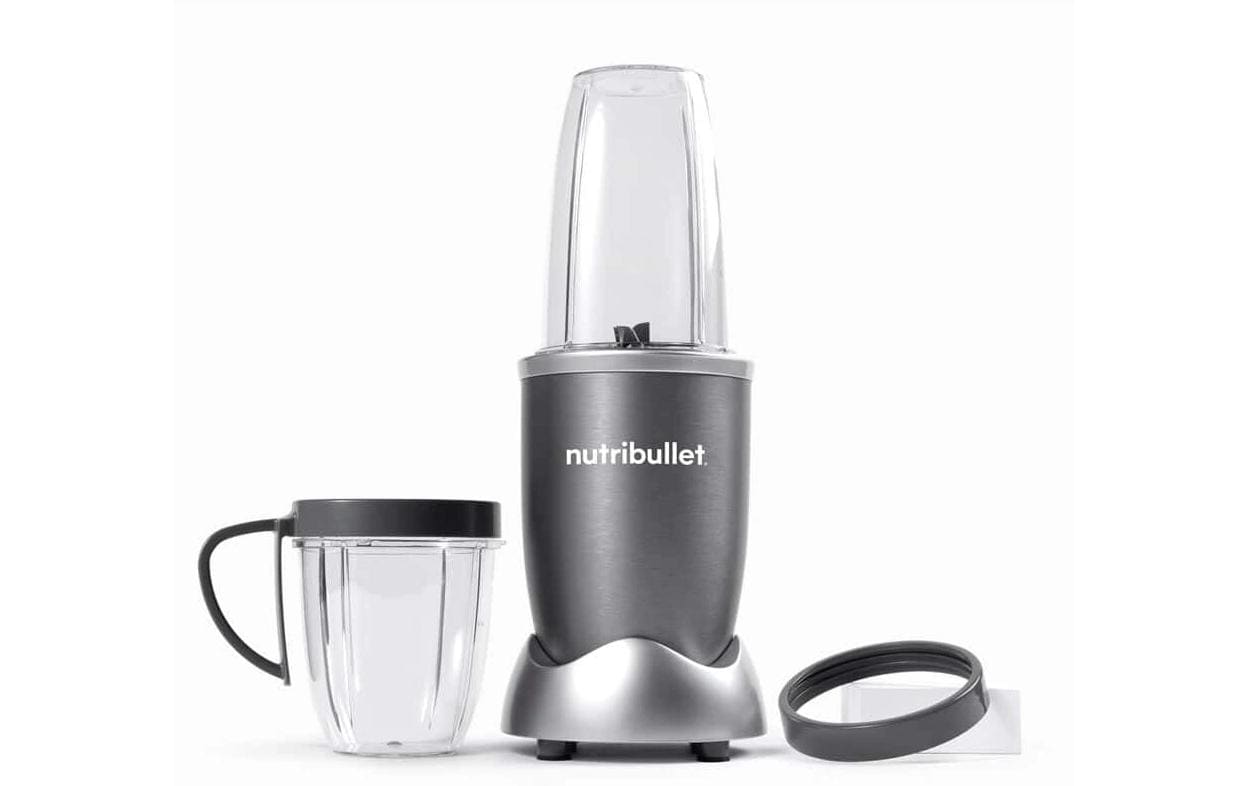 NutriBullet Smoothie-Mixer Original NB606DG – 525 ml, 600 W, spülmaschinenfest – dunkelgrau