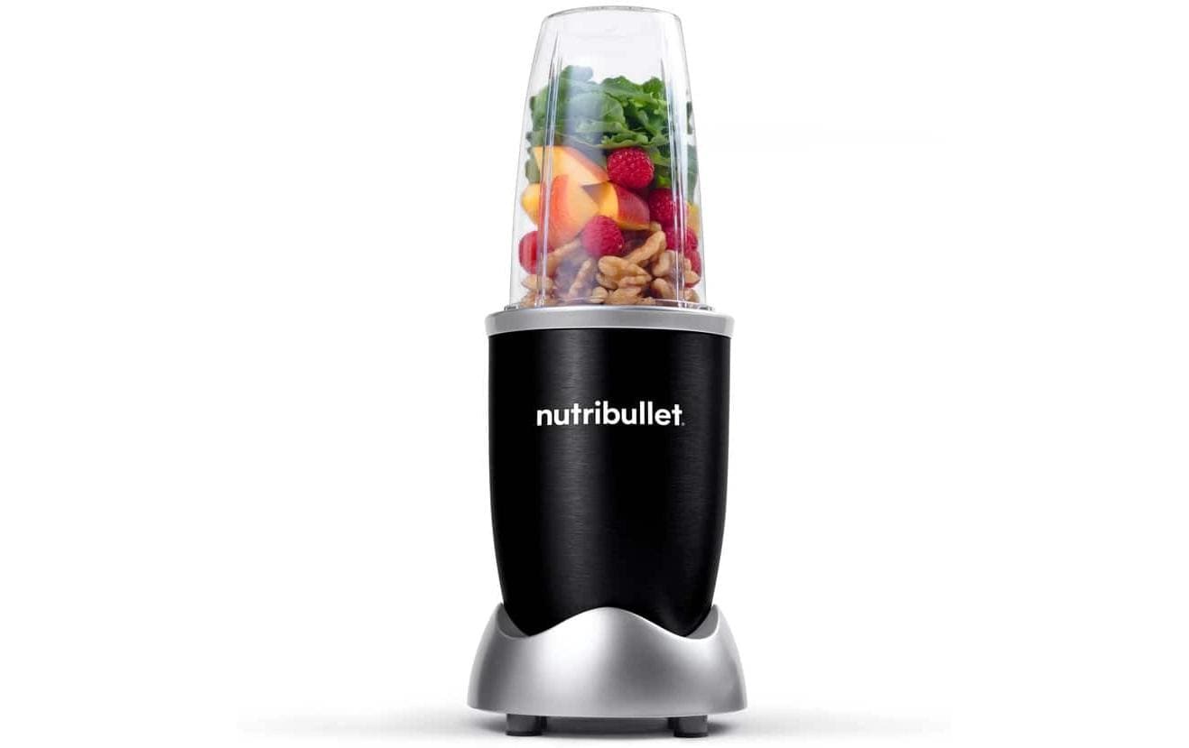 NutriBullet Smoothie-Mixer Original NB603B – 0,7 l, 600 W – To-Go, Schwarz