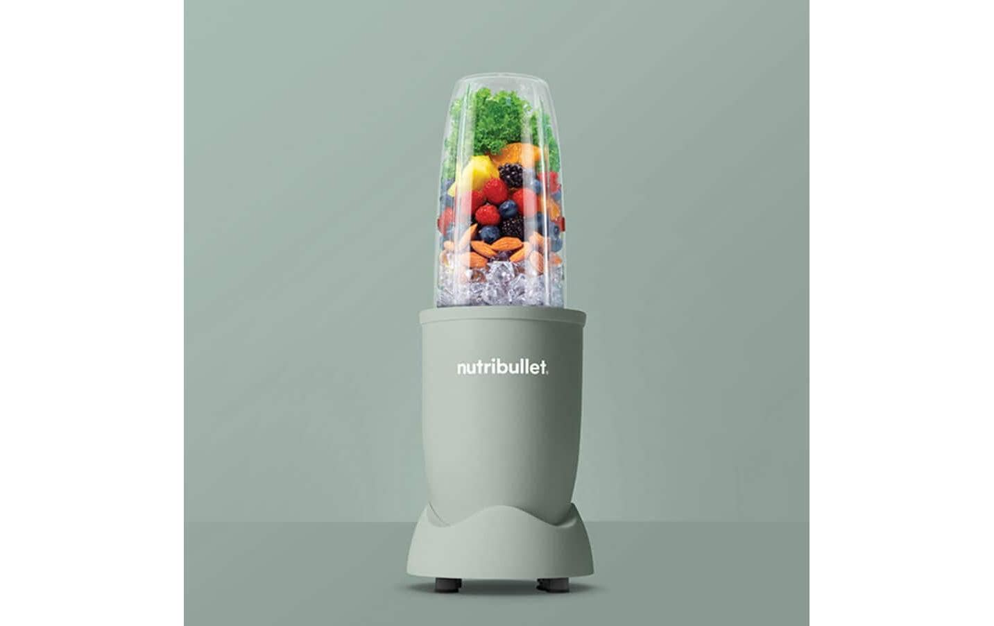 NutriBullet Smoothie-Mixer NB907MAJD – 900 W, spülmaschinenfest – matt jade