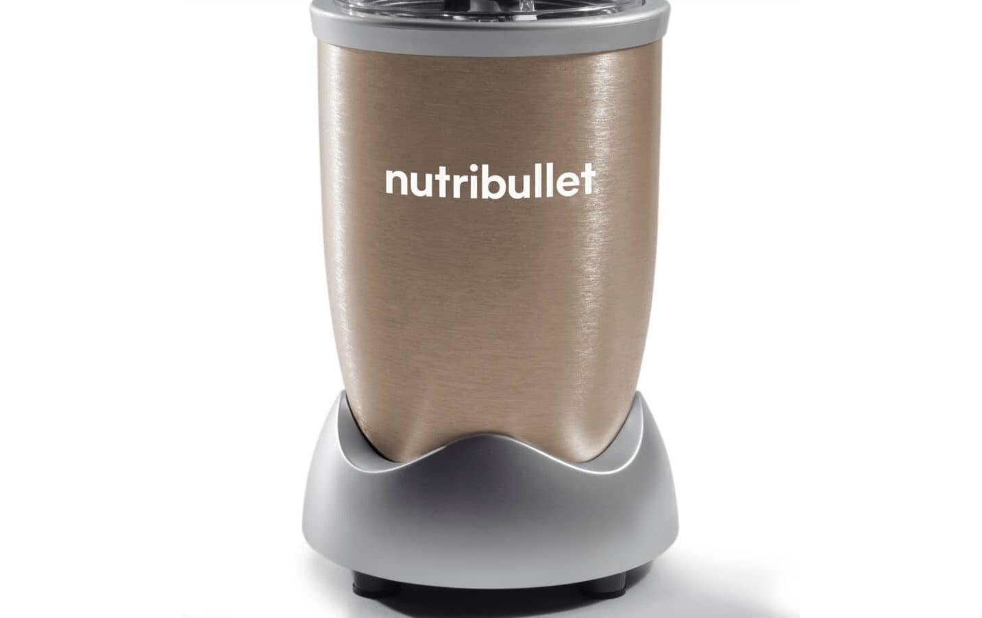 NutriBullet Smoothie-Mixer NB904CP – 0,7 l, 900 W, To-Go – champagner
