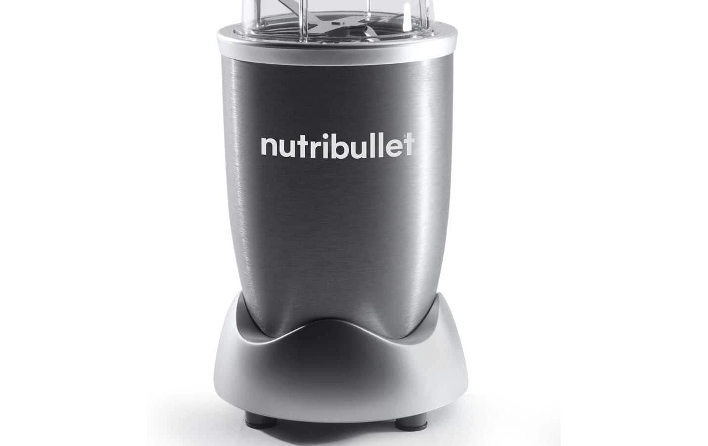 NutriBullet Smoothie-Mixer Original NB606DG – 525 ml, 600 W, spülmaschinenfest – dunkelgrau