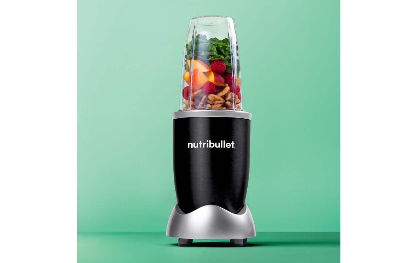 NutriBullet Smoothie-Mixer Original NB603B – 0,7 l, 600 W – To-Go, Schwarz