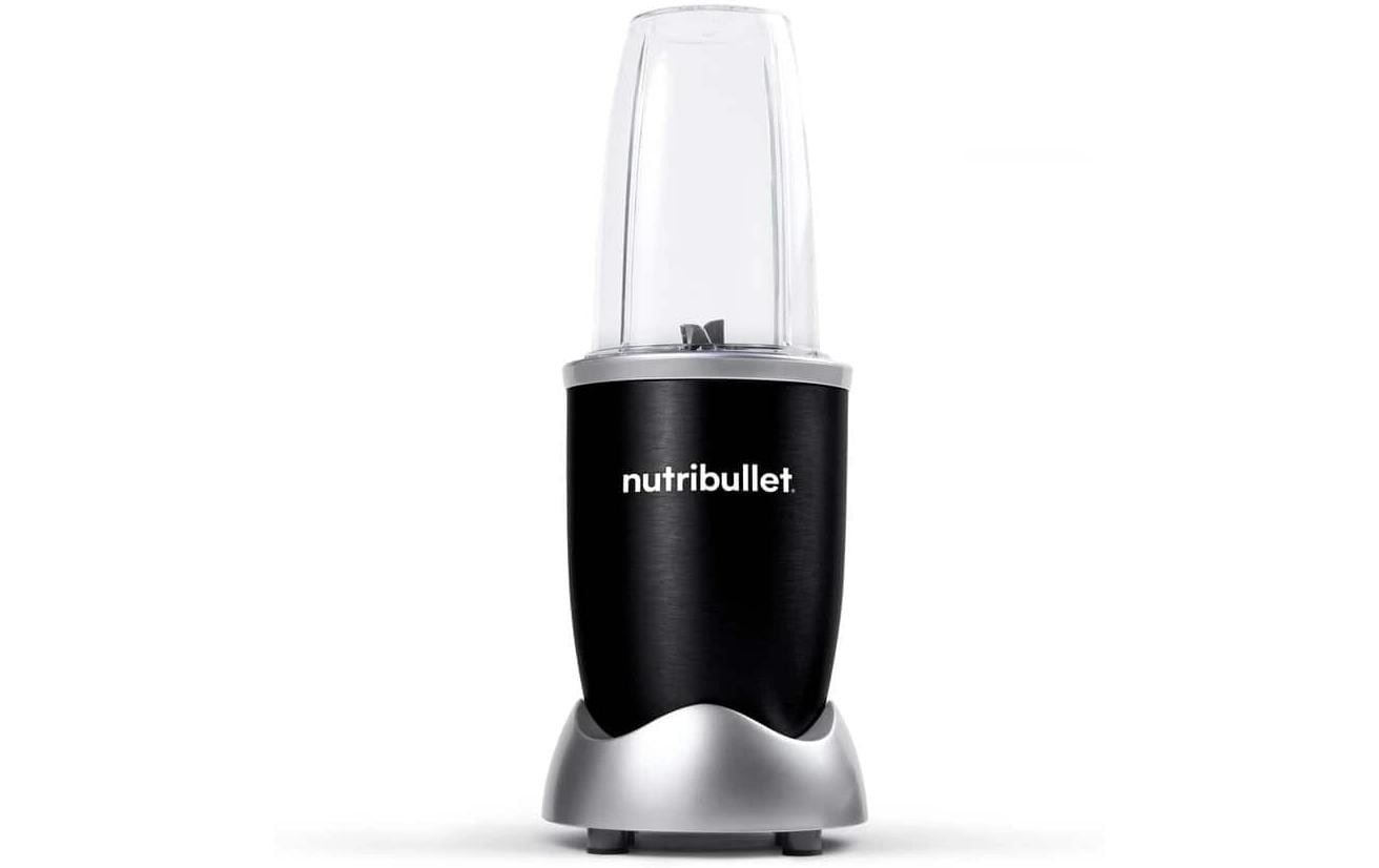 NutriBullet Smoothie-Mixer Original NB603B – 0,7 l, 600 W – To-Go, Schwarz