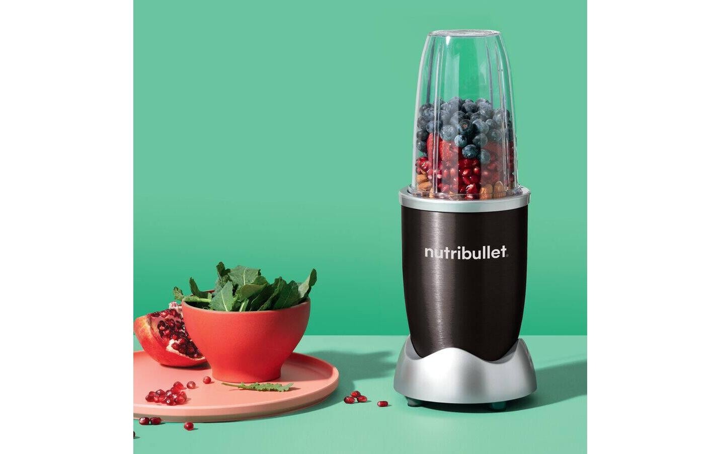 NutriBullet Smoothie-Mixer Original NB603B – 0,7 l, 600 W – To-Go, Schwarz
