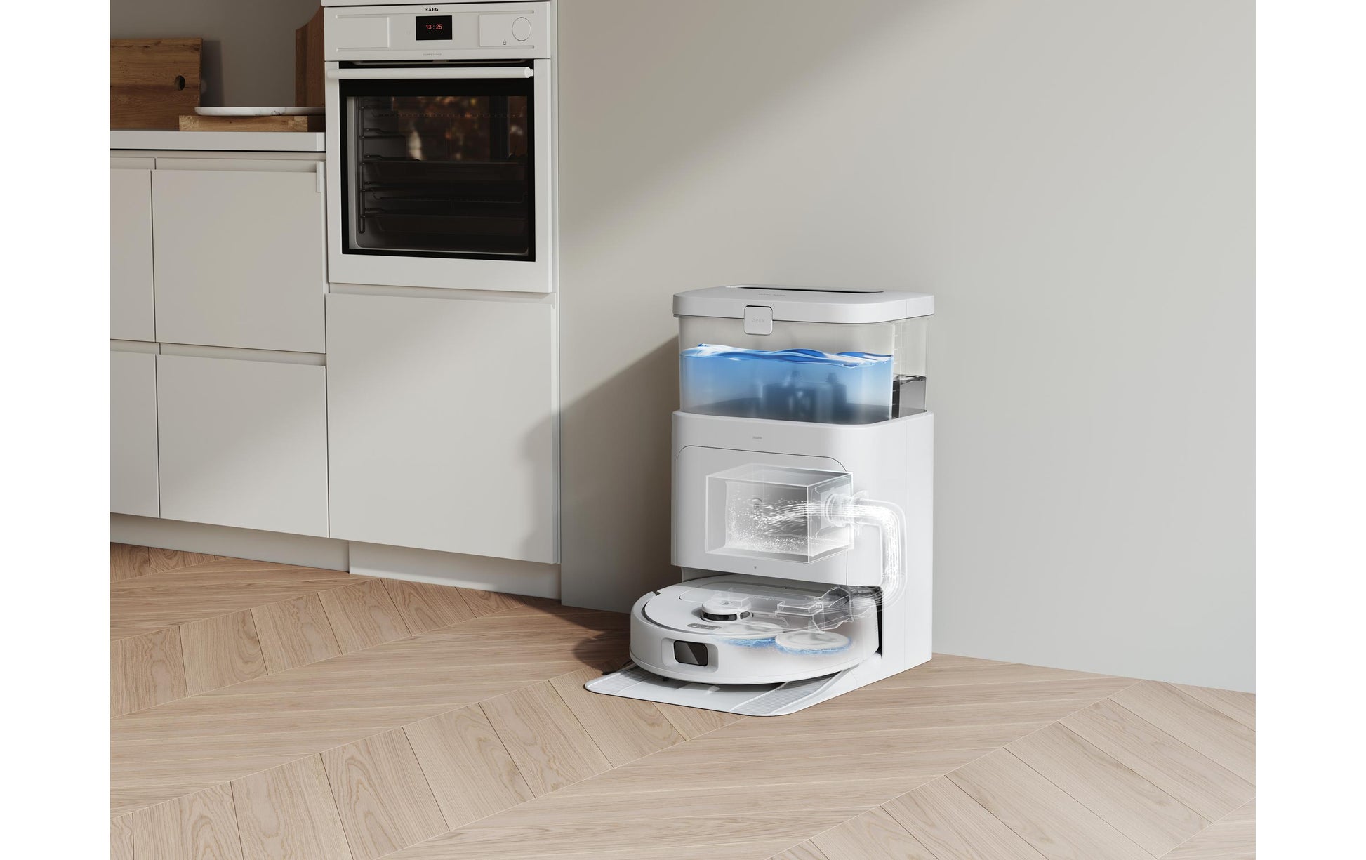 Ecovacs Roboterstaubsauger Deebot N30 Pro Omni – 5200 mAh, 0,4 l, Akkubetrieb, 65 dB(A)