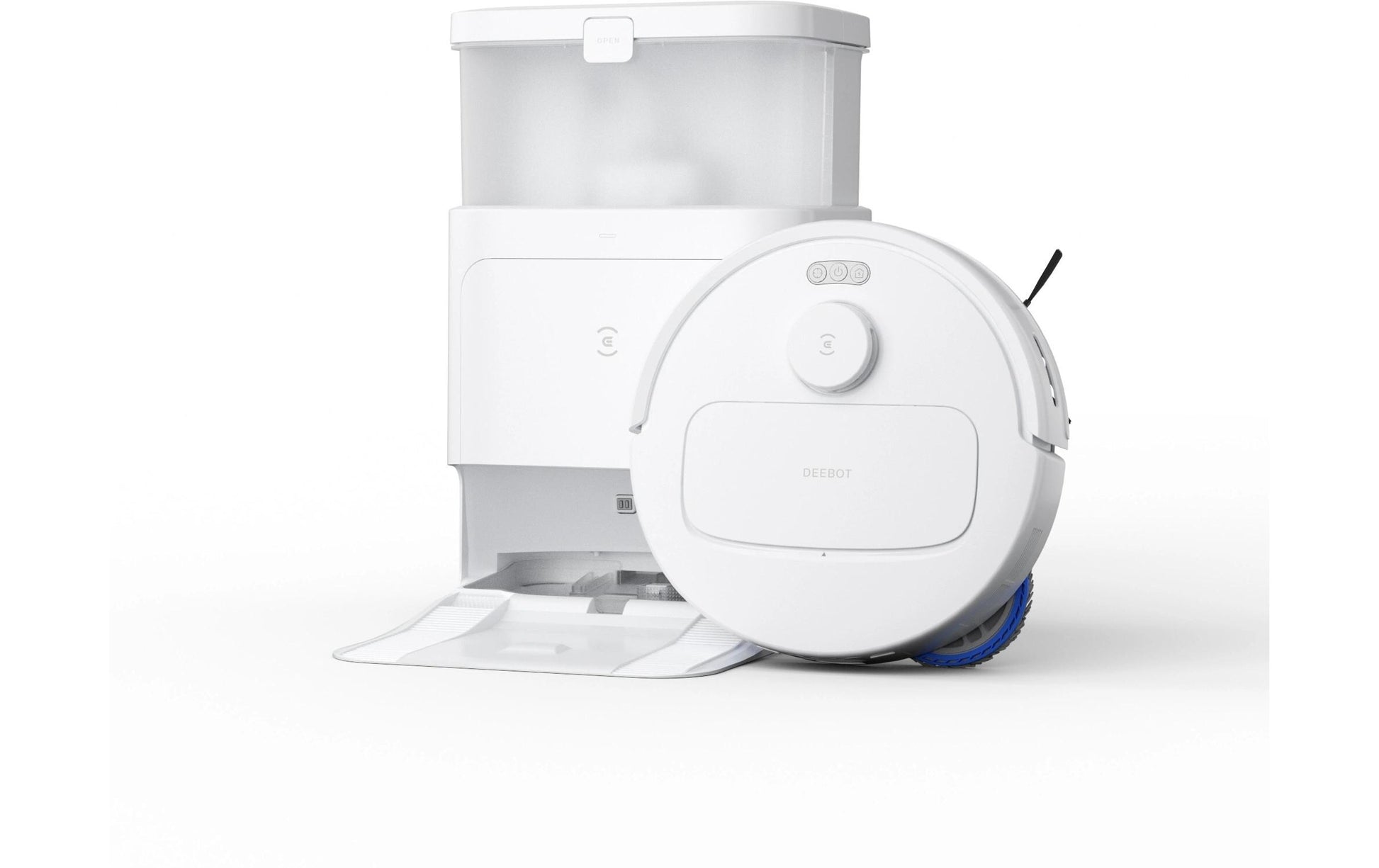 Ecovacs Roboterstaubsauger Deebot N30 Pro Omni – 5200 mAh, 0,4 l, Akkubetrieb, 65 dB(A)