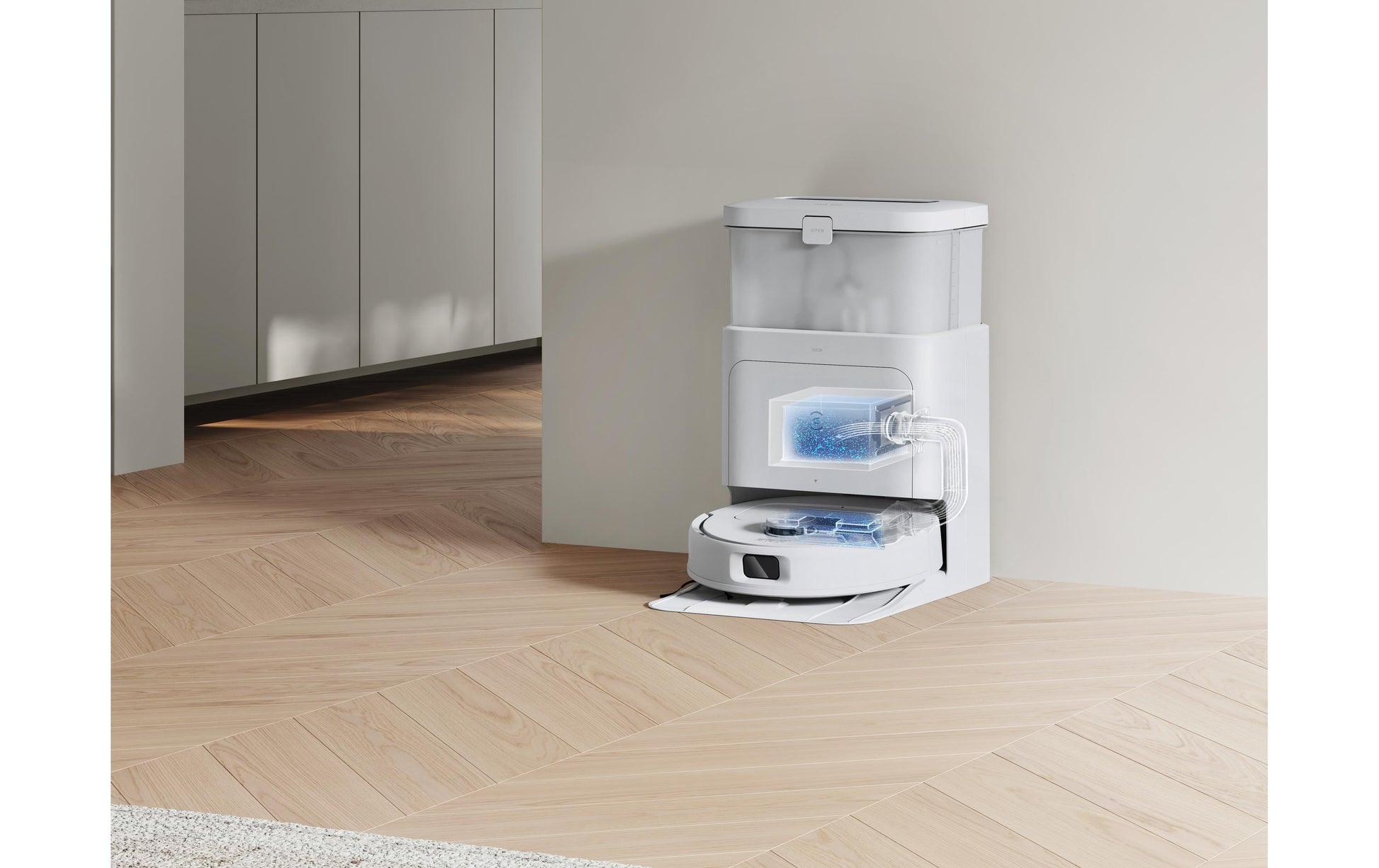 Ecovacs Roboterstaubsauger Deebot N30 Pro Omni – 5200 mAh, 0,4 l, Akkubetrieb, 65 dB(A)