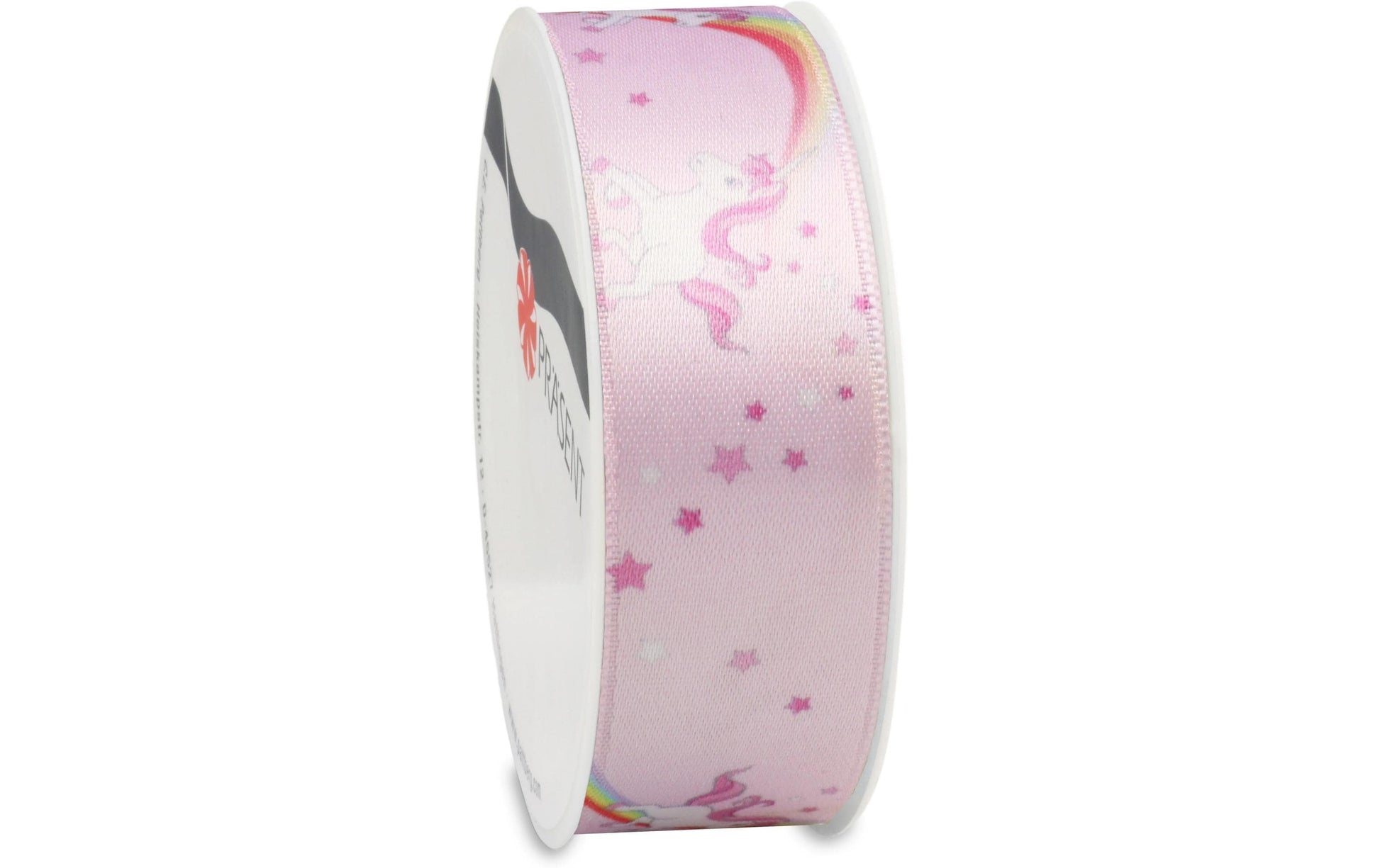 Pattberg Bänder-Set Einhorn – Polyester, Rosa – 10 × 3 m, 25 mm
