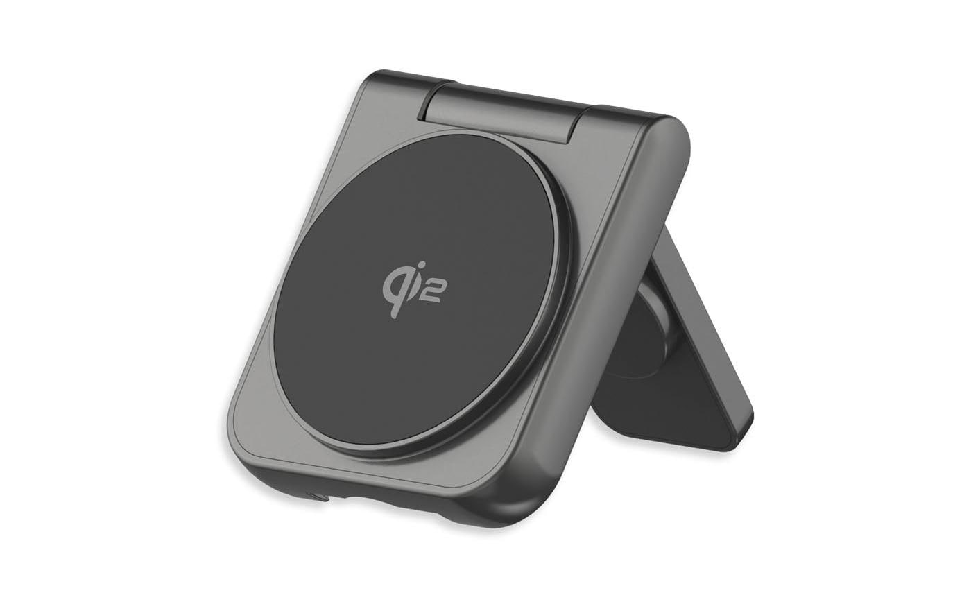 LMP Twist Ladepad – 15 W, Qi2, 2-in-1 – für Smartphones, Apple Watch