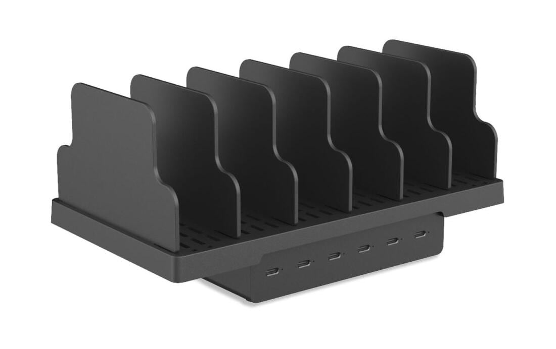 LMP SmartCharge 6P Ladegerät – 72 W, 6× USB-C, GaN – für USB-C-Geräte