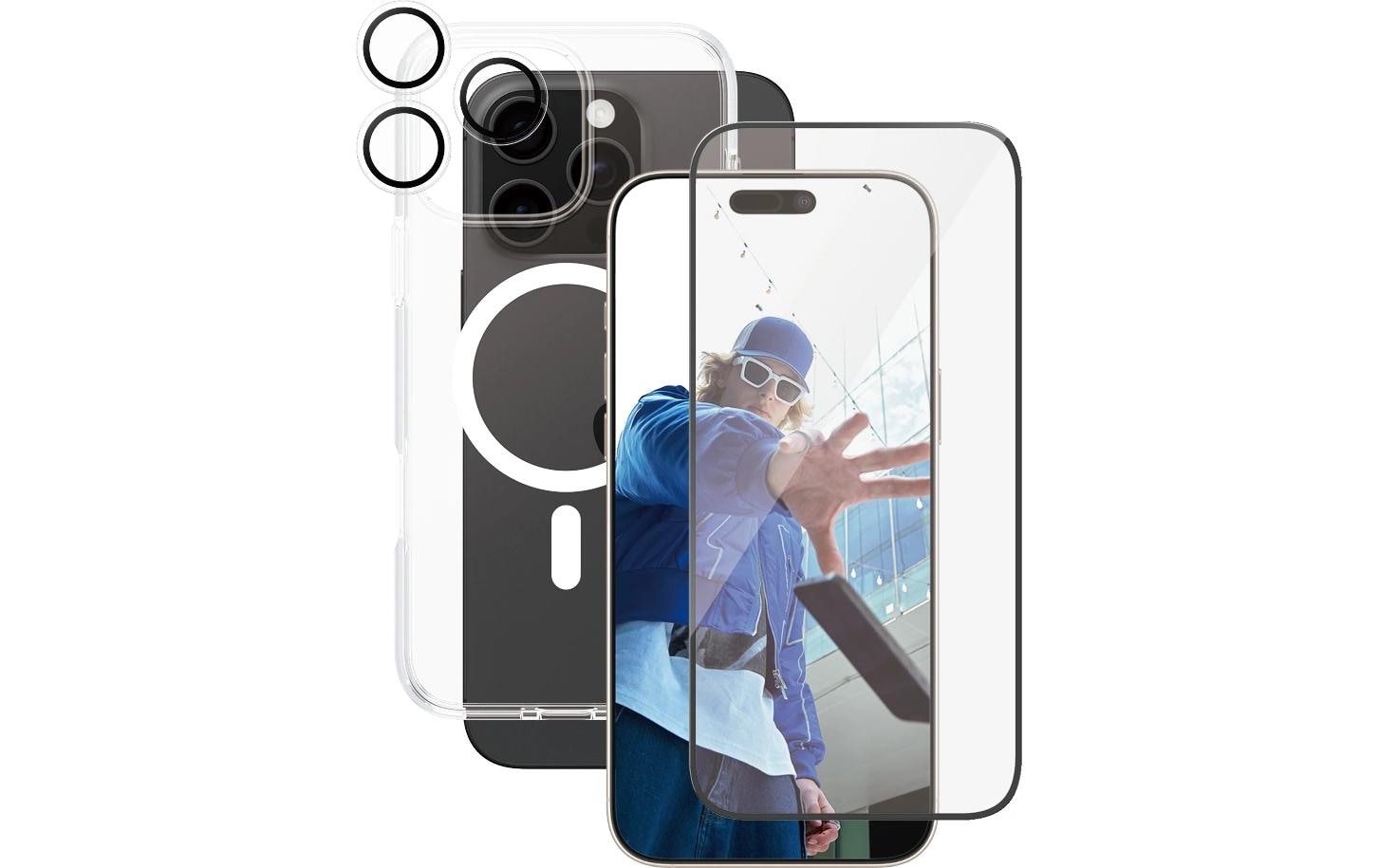 PanzerGlass Backcover Flagship 3-in-1 – für Apple iPhone 16 Pro Max
