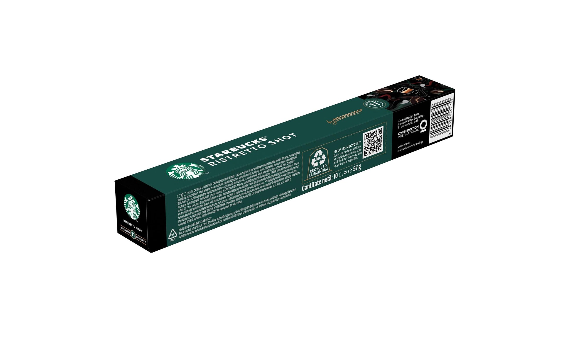 Starbucks Ristretto Shot – Kapseln für Nespresso – Dunkel, 120 Kapseln