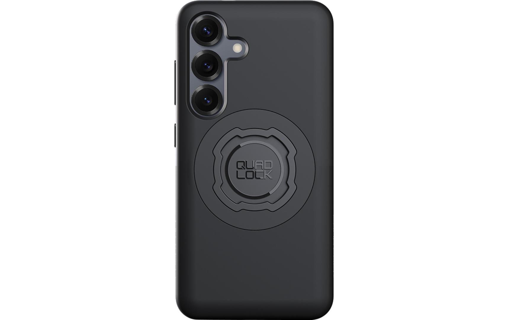 Quad Lock – Backcover – Schwarz, Polycarbonat (PC) – für Samsung Galaxy S25