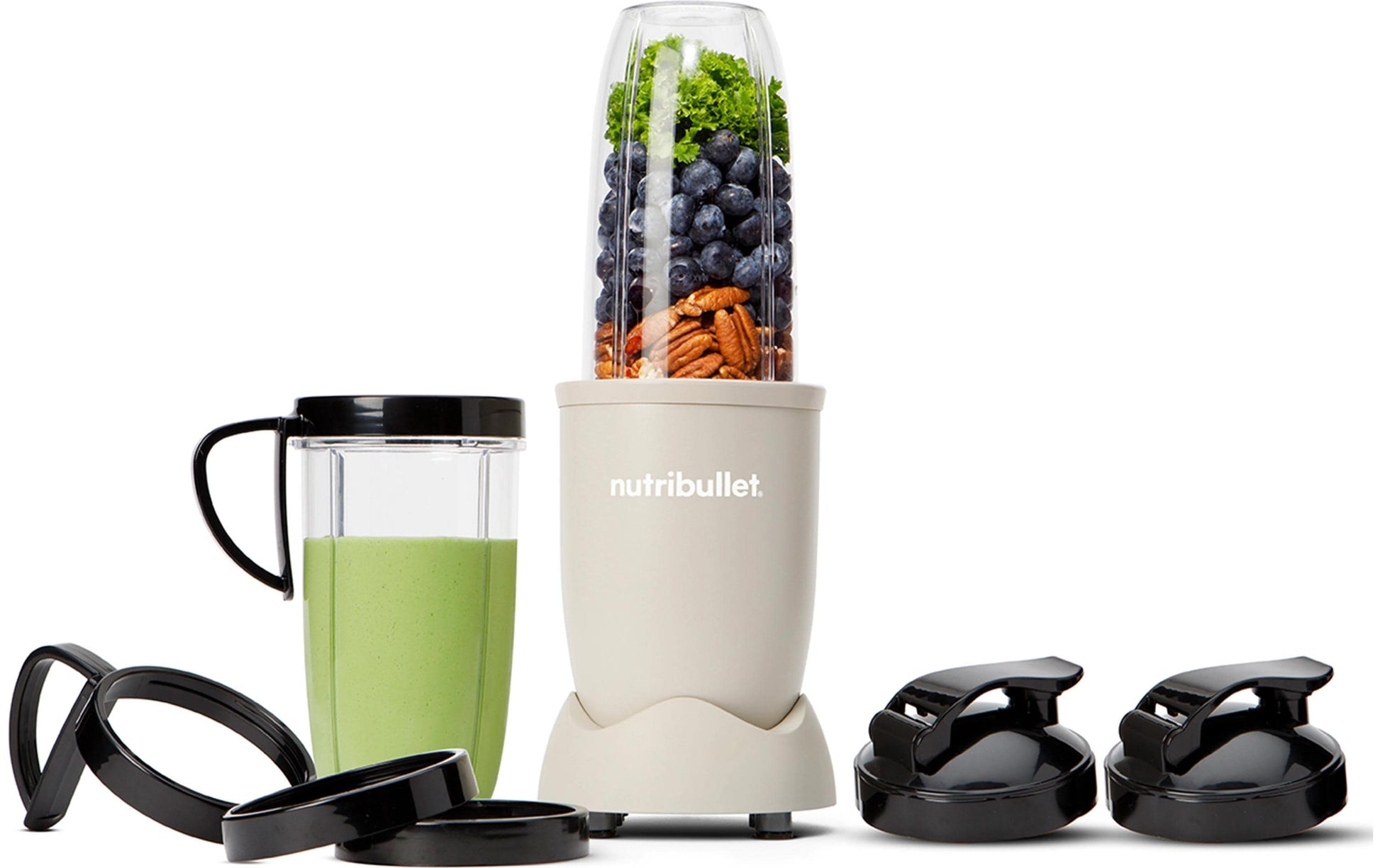 Nutribullet Smoothie-Mixer Pro NB907MASN – 0,94 l, 900 W – sand/edelstahl