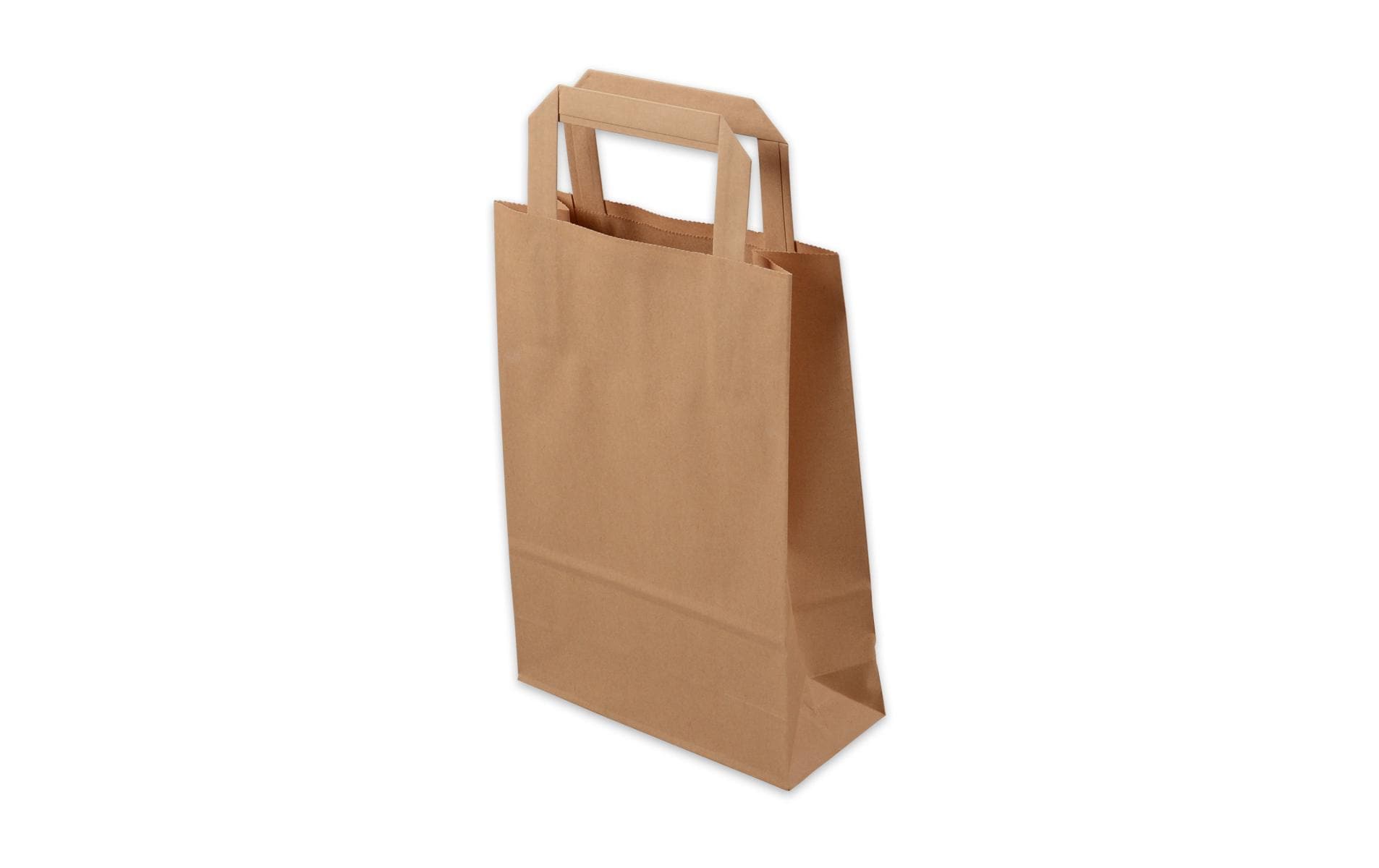 Elco Tragetasche – mit Flachhenkel, reissfest, FSC-zertifiziert – 180 × 260 × 80 mm – 50 Stk.