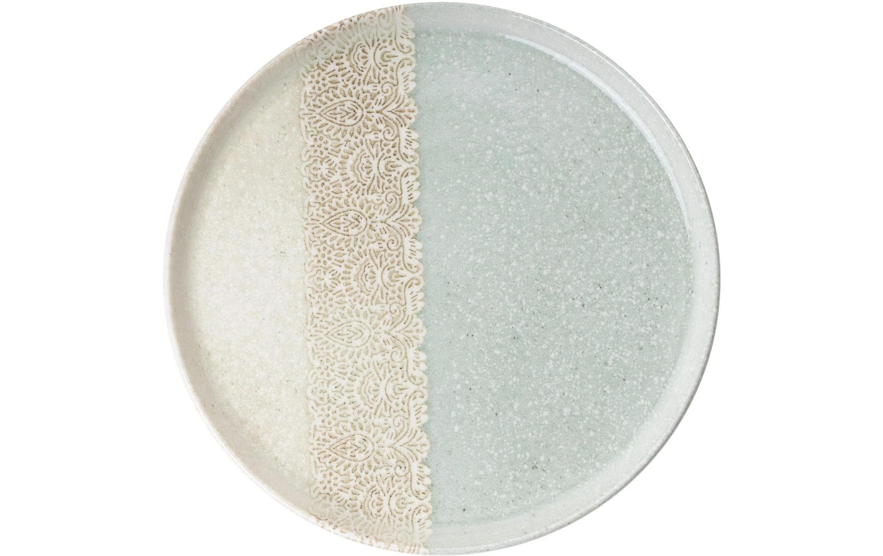 Hermia Geschirrset – Porzellan, Grün