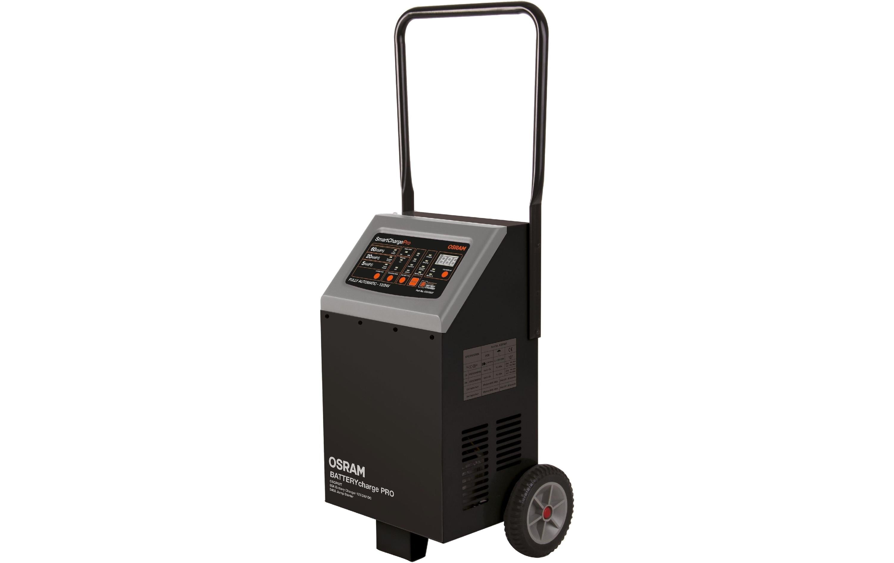 Osram BATTERYcharge PRO Batterieladegerät 24 V/60 A – LiFePO4 – für PKW