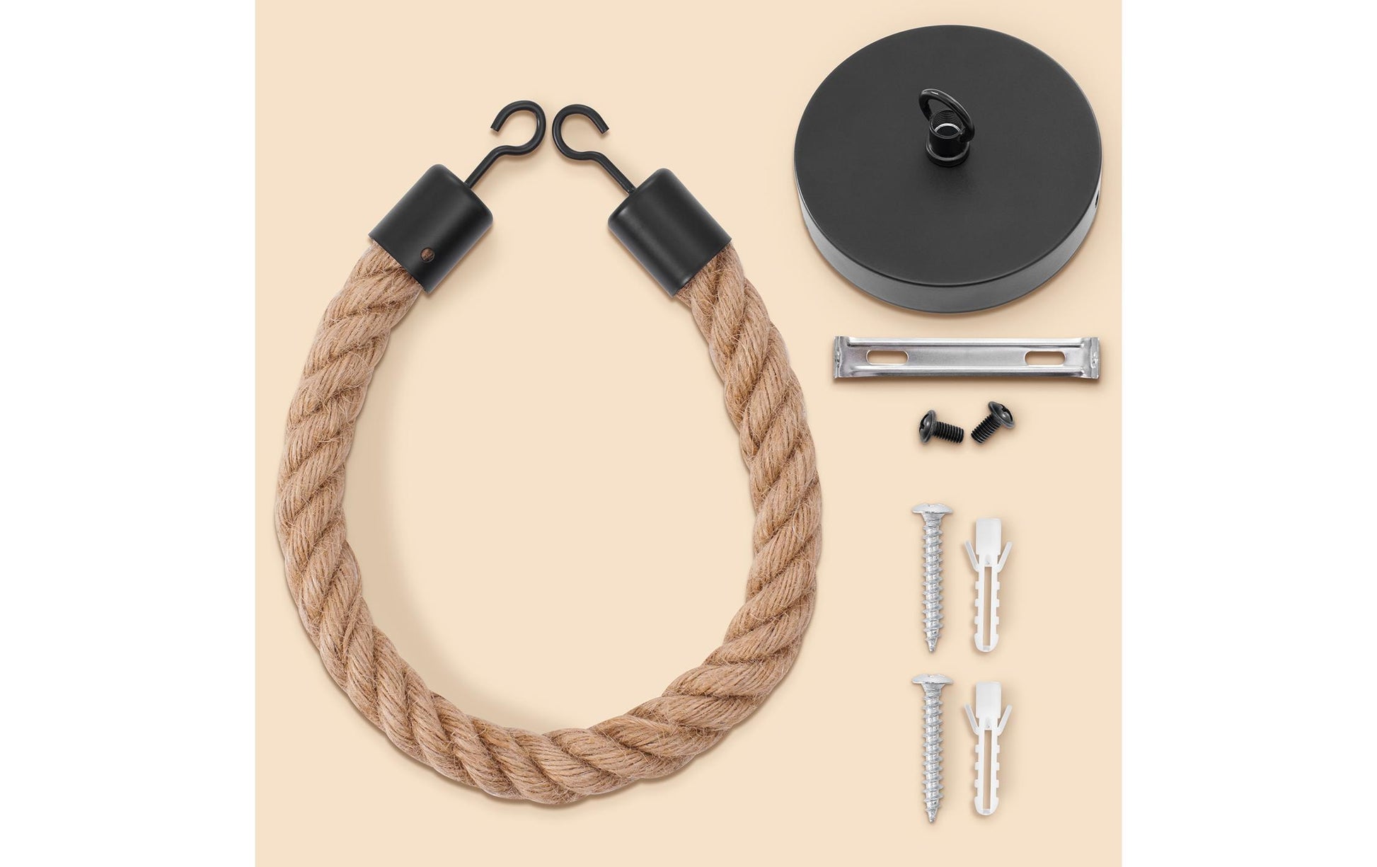 Hennez Toilettenpapierhalter – Bambus, Braun, Wandmontiert, Klebend, für 1 Rolle, 22 × 9,8 cm
