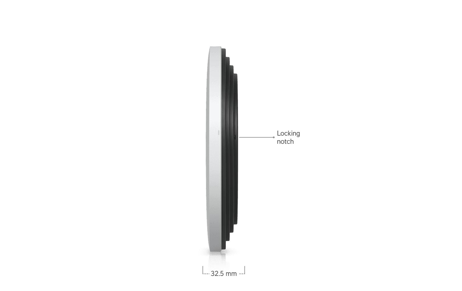 Ubiquiti U7-PRO-XGS – Access Point – Wi-Fi 7 (2,4/5/6), 8,6 Gbit/s, 10GbE, PoE++, Wand/Decke