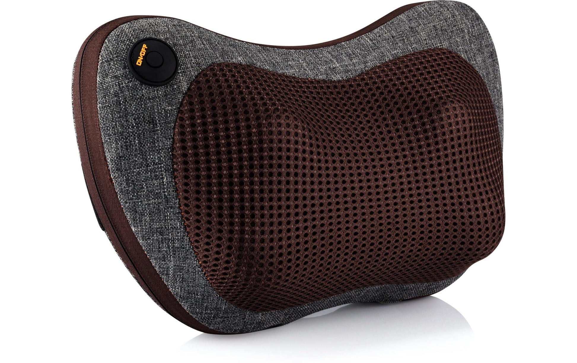 Medivon Nacken-Massagekissen Travel – Vibrationsmassage, mit Wärmefunktion – Grau