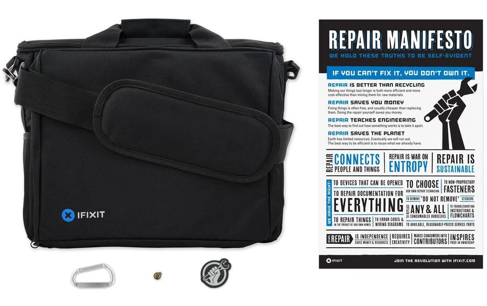 iFixit Pro Tech Movement Module Elektronik-Reparaturset – für Mobiltelefone, mit Schultergurt