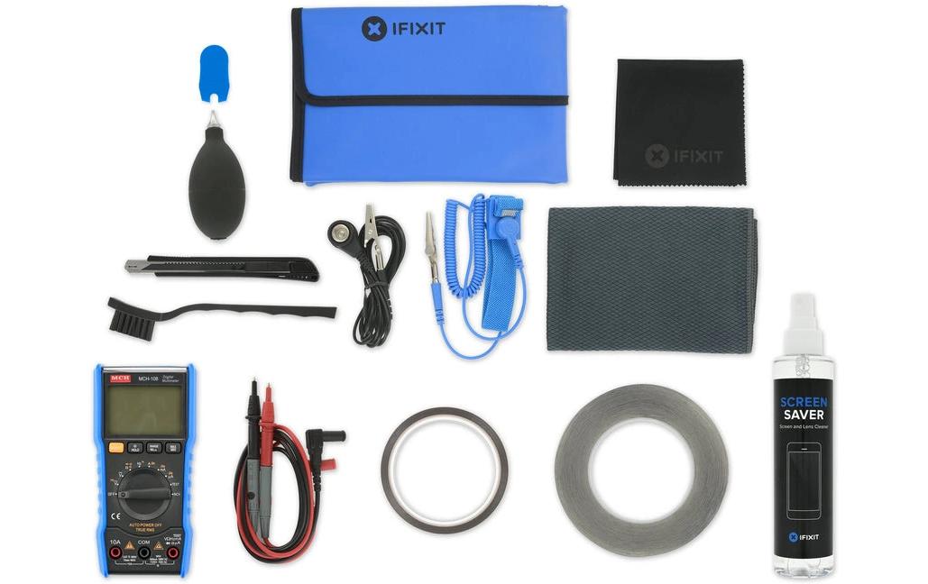 iFixit Pro Tech Diagnosemodul – Schwarz, 100 × 360 mm – für Smartphones – 1 Stück