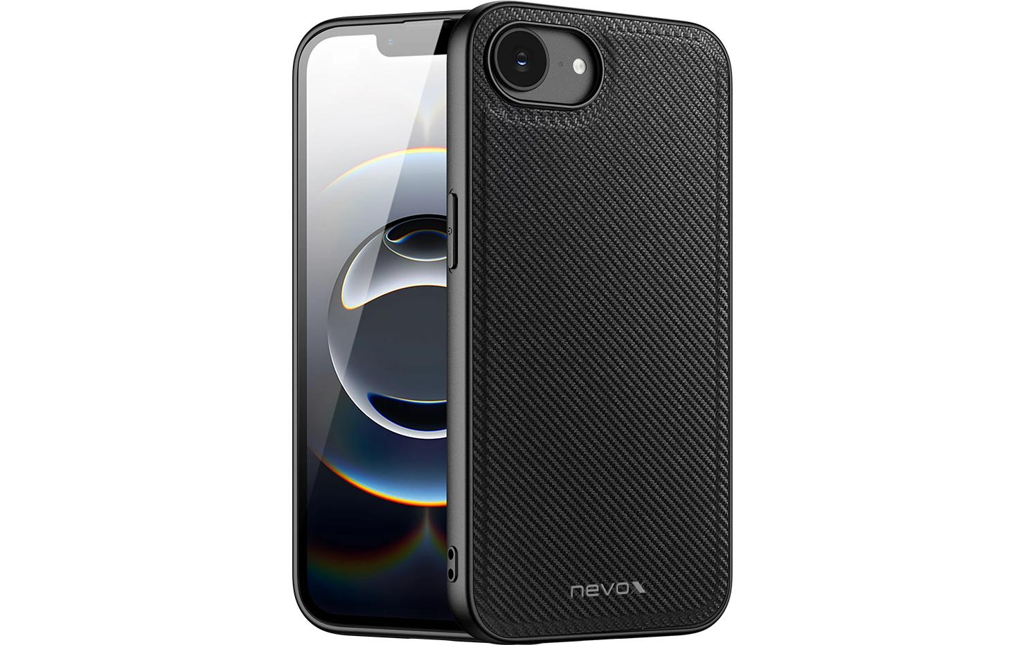 Nevox – Backcover StyleShell NYLO – für Apple iPhone 16e – schwarz – TPU