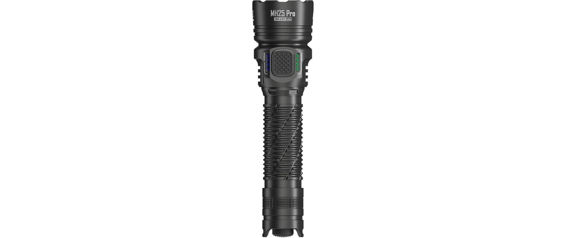 Nitecore Taschenlampe MH25 PRO – 3300 lm, 705 m, IP68, USB, 5300 mAh Akku – Schwarz