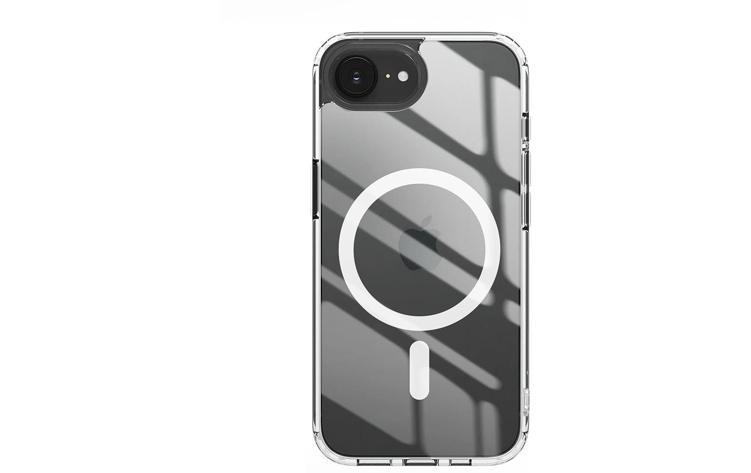 nevox StyleShell SHOCKFlex MS Backcover – für Apple iPhone 16e, MagSafe, TPU, Transparent