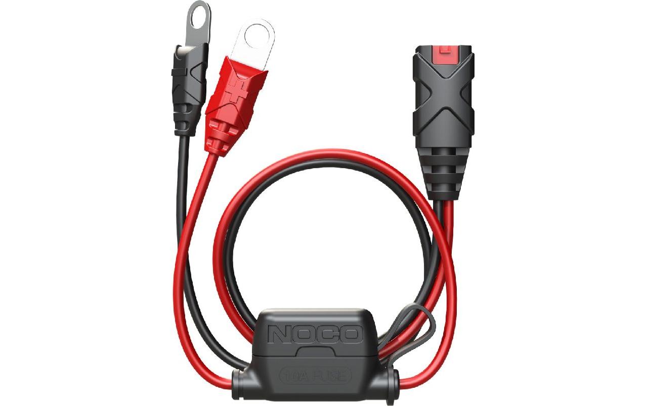 Noco Adapterkabel, Ringkabelschuh M6 – für Autobatterieladegerät – Rot