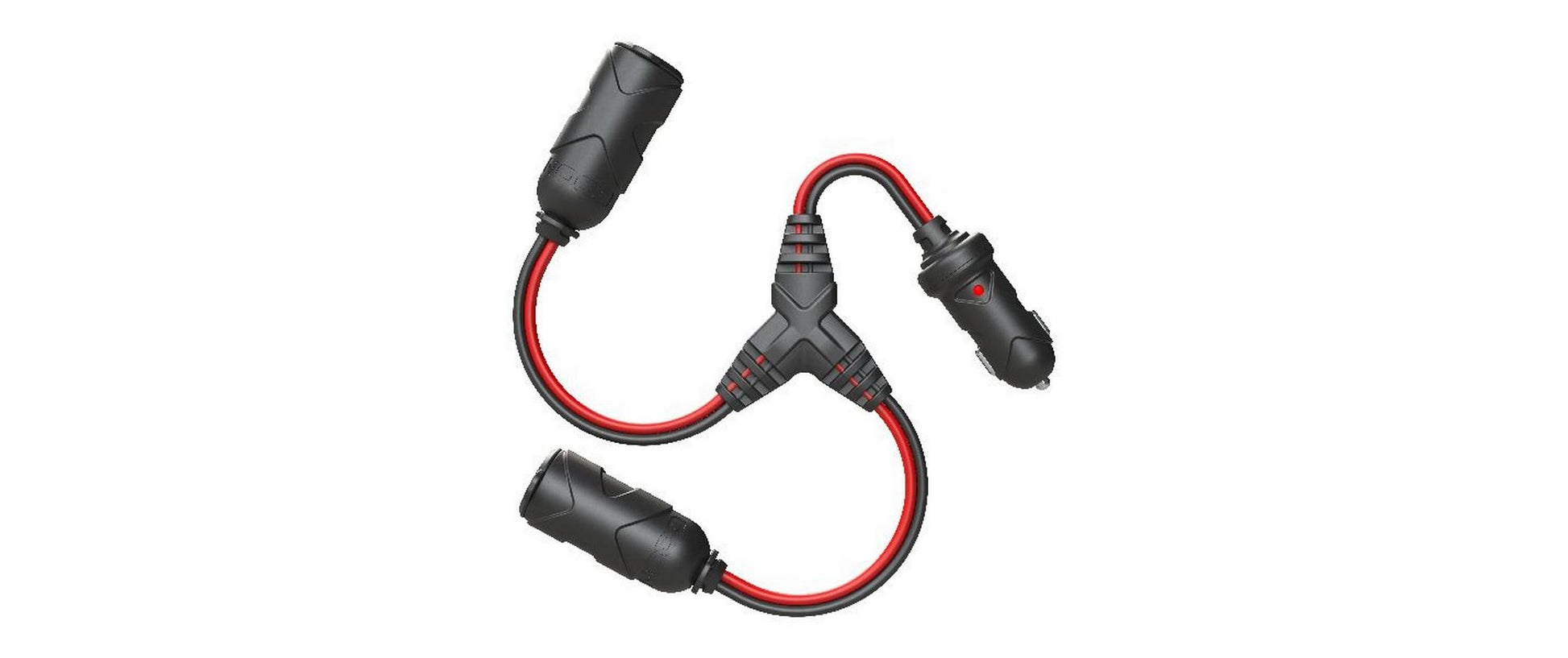 Noco Zigarettenanzünder-Splitter Stromkabel – Rot