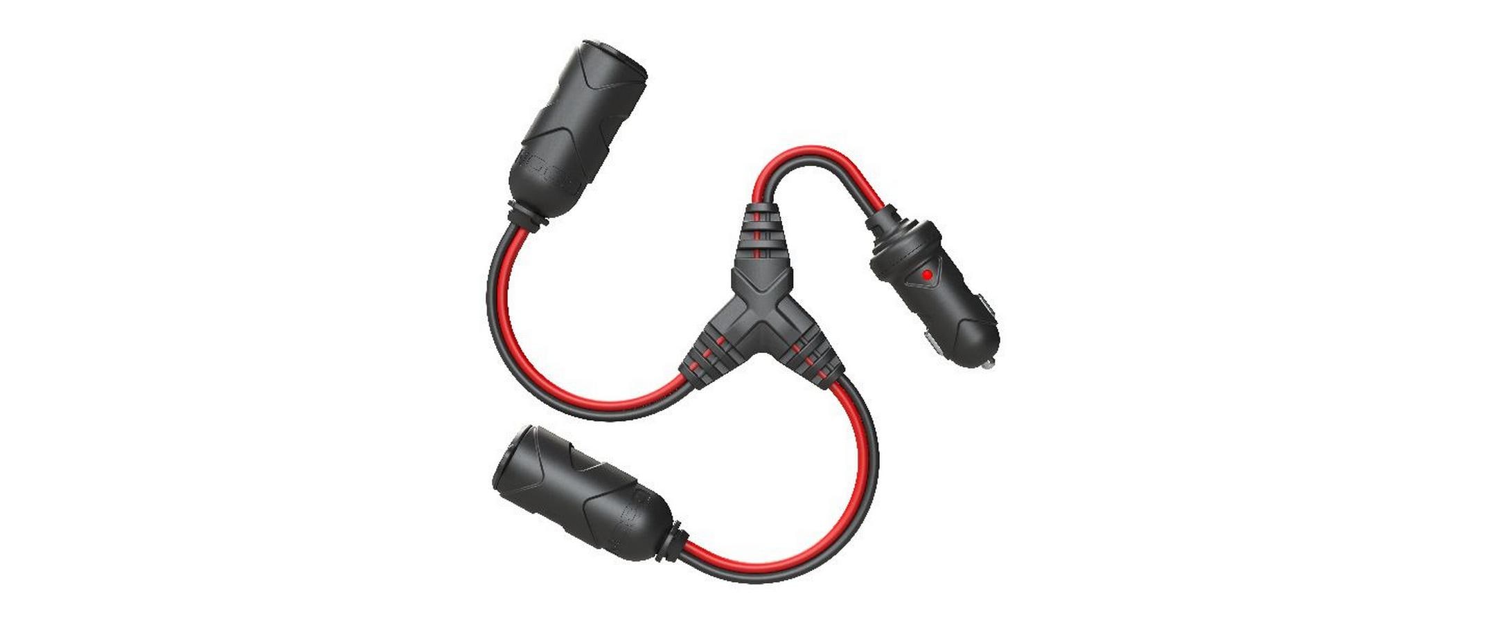 Noco Zigarettenanzünder-Splitter Stromkabel – Rot