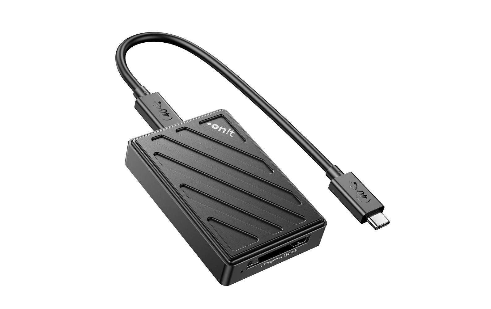 ONIT F02807 Kartenleser – CFexpress Typ B – USB‑C (USB4) 40 Gbit/s