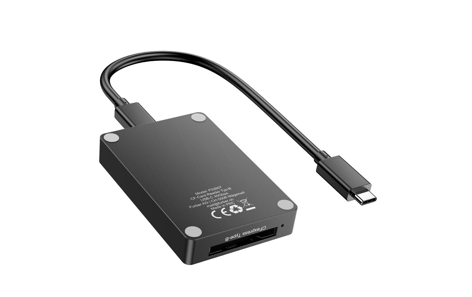 ONIT F02807 Kartenleser – CFexpress Typ B – USB‑C (USB4) 40 Gbit/s