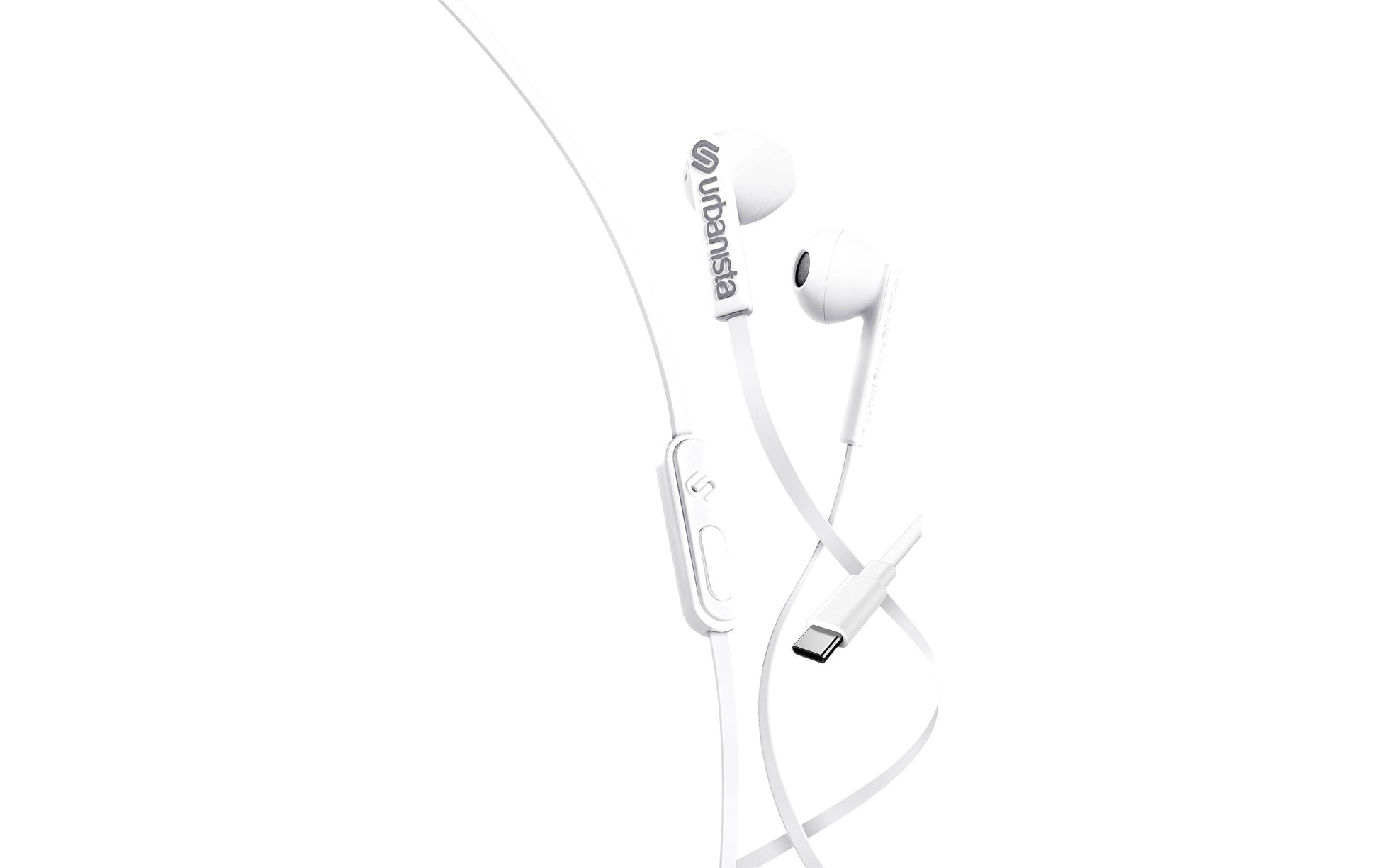 Urbanista San Francisco – In-Ear Headset – USB-C, Inline-Fernbedienung – Weiss – für Android/iOS